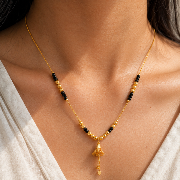 Aarvika Jhumki Drop Mangalsutra