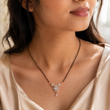 Aveline Crystal Bloom Mangalsutra