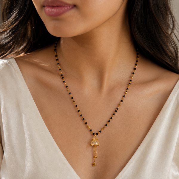 Miraya Bell Charm Mangalsutra