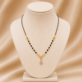 Lunara Solitaire Bloom Mangalsutra