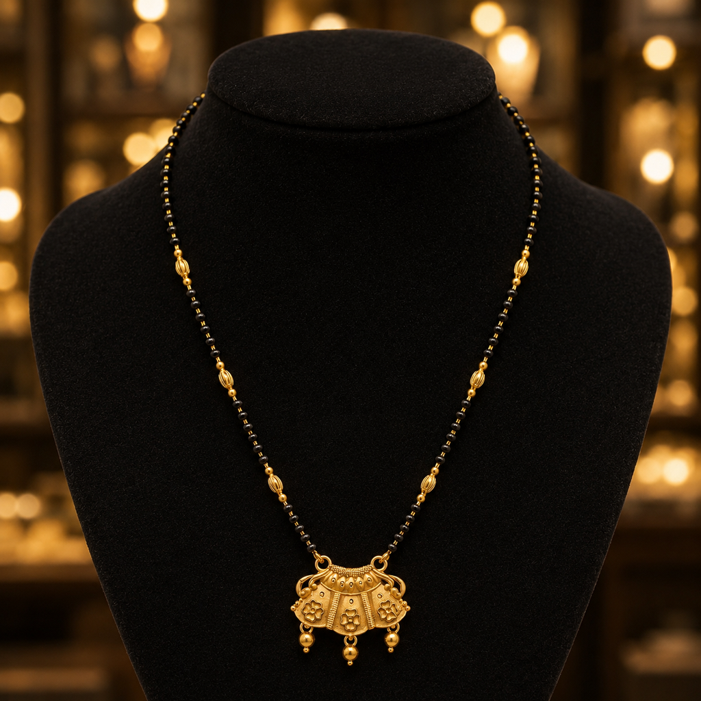 Evara Heritage Bloom Mangalsutra