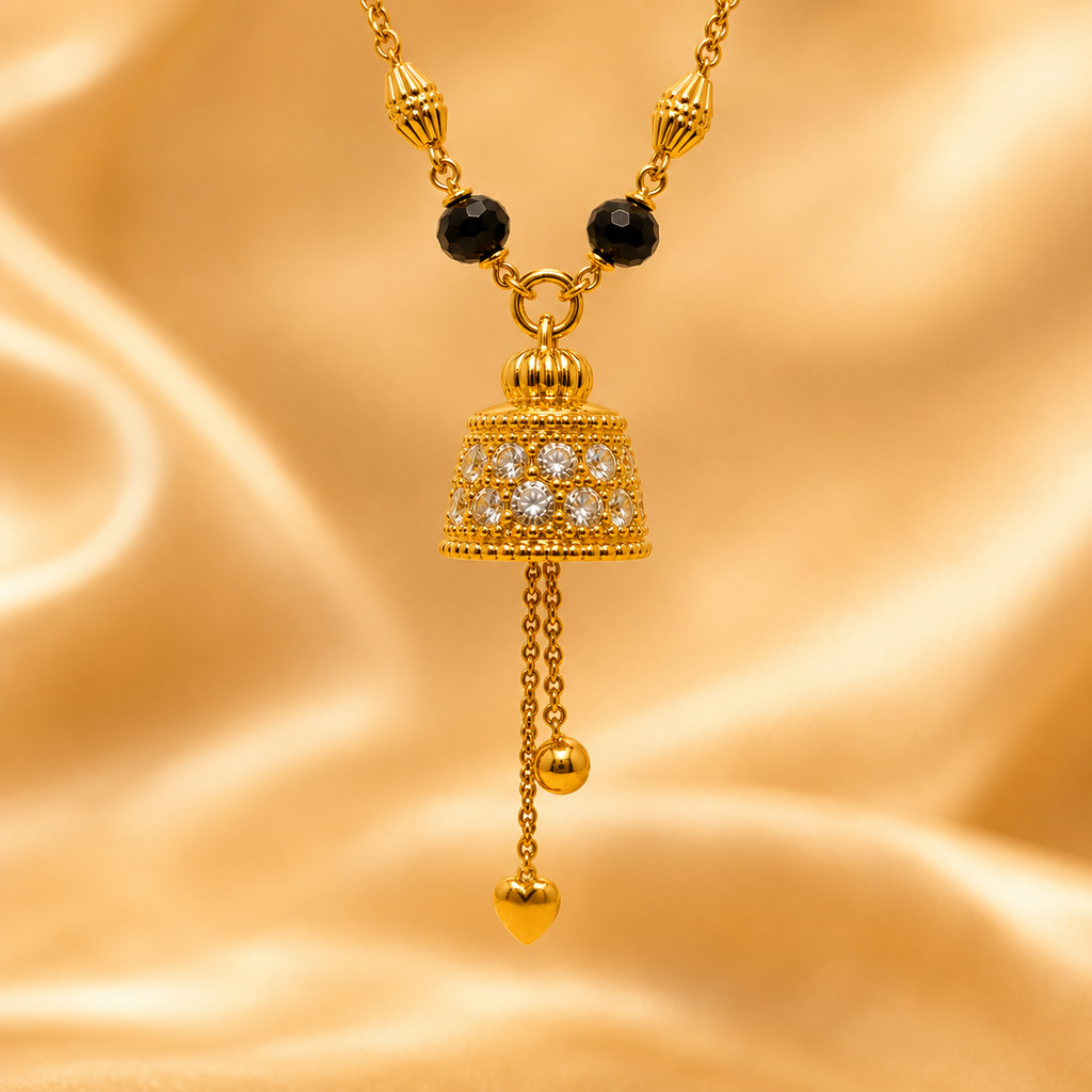 Miraya Bell Charm Mangalsutra