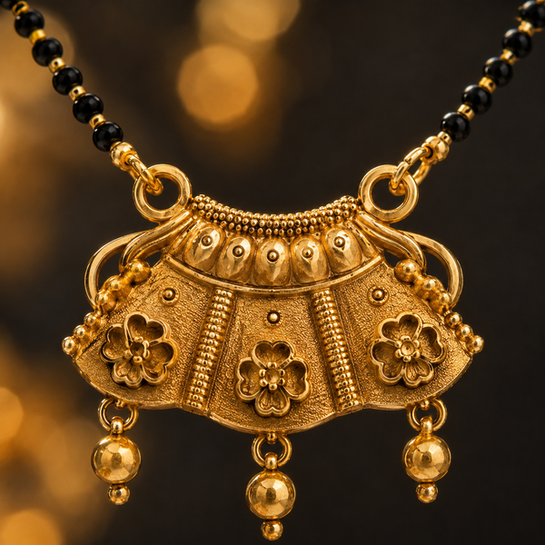 Evara Heritage Bloom Mangalsutra