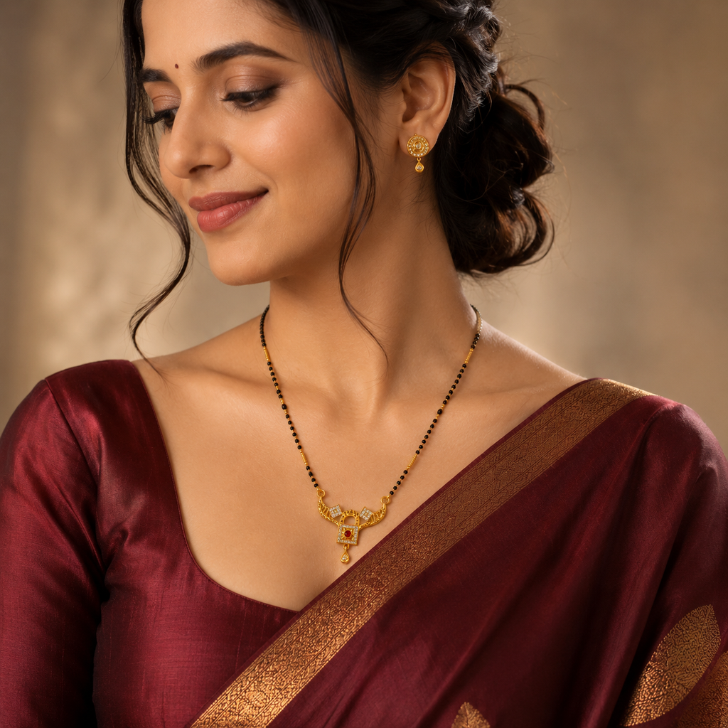 Zivara Royal Lock Mangalsutra