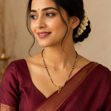 Zehara Ruby Wings Mangalsutra
