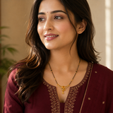 Zehara Ruby Wings Mangalsutra
