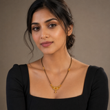 Rivanya Heritage Red Stone Mangalsutra