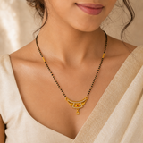 Rivanya Heritage Red Stone Mangalsutra