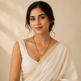 Rivanya Heritage Red Stone Mangalsutra